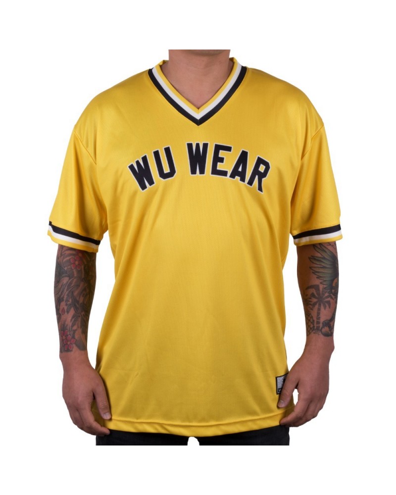 Wu Wear Wu Baseball Jersey - yellow
