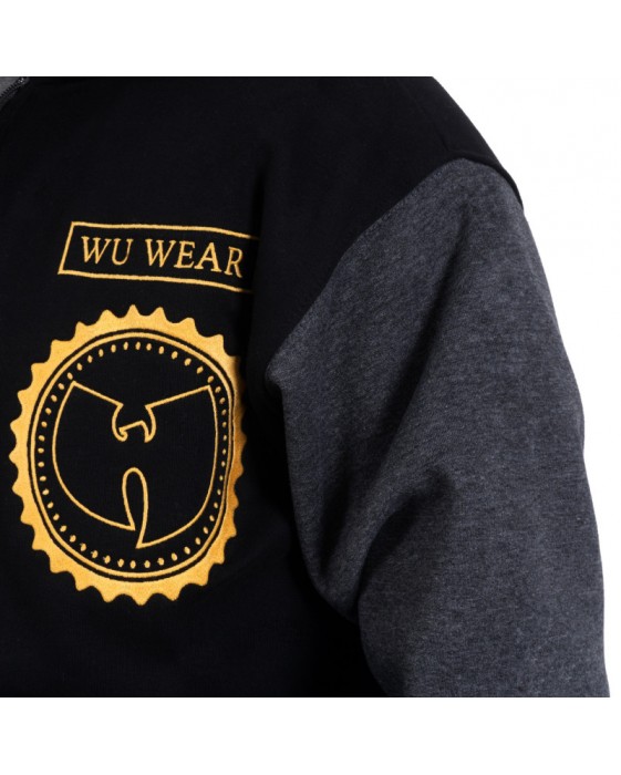 Sweatshirt Wu Wear 36 Symbol zipper - black