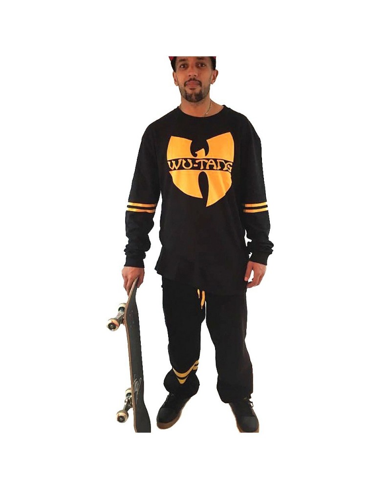 T-shirt Wu Wear Wu 36 Longsleeve - black / yellow